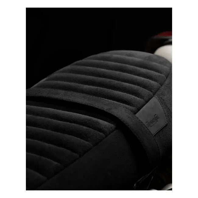 Trip Machine Royal Enfield Twins Touring Seat Black Suede - FREE UK Shipping, FREE 365 Day Returns | Moto Central