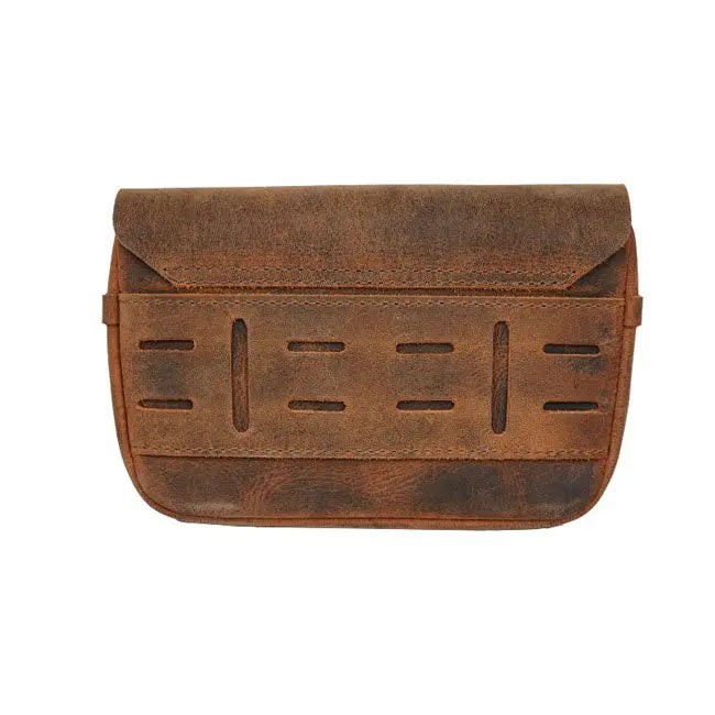 Trip Machine Sidekick Moto Pouch Mocha - FREE UK Shipping, FREE 365 Day Returns | Moto Central