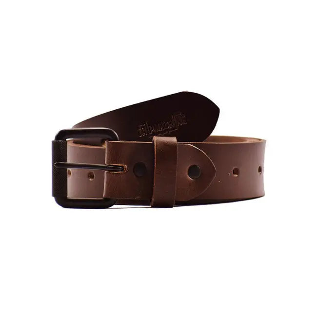 Trip Machine Single Pin Belt Tobacco Brown - FREE UK Shipping, FREE 365 Day Returns | Moto Central