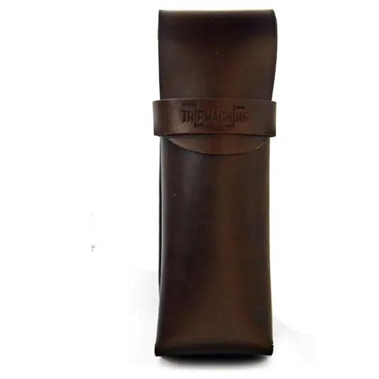 Trip Machine Sunglasses Case Tobacco - front product view