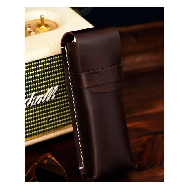 Trip Machine Sunglasses Case Tobacco - FREE UK Shipping, FREE 365 Day Returns | Moto Central