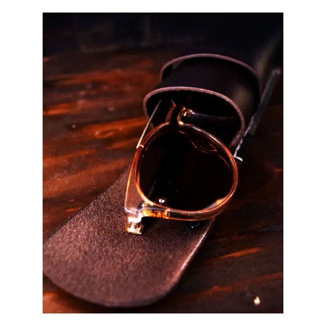Trip Machine Sunglasses Case Tobacco - FREE UK Shipping, FREE 365 Day Returns | Moto Central