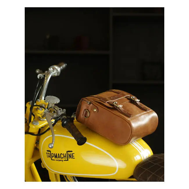 Trip Machine Tank And Tail Bag Tan - FREE UK Shipping, FREE 365 Day Returns | Moto Central