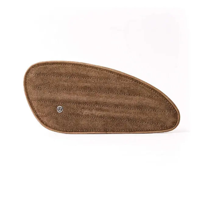 Trip Machine Universal Classic Leather Tank Pad Set S Tobacco - FREE UK Shipping, FREE 365 Day Returns | Moto Central