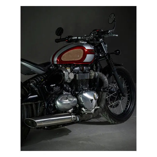 Trip Machine Universal Classic Leather Tank Pad Set S Tobacco - FREE UK Shipping, FREE 365 Day Returns | Moto Central