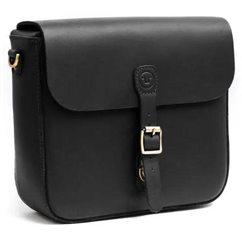 Trip Machine Universal Classic Saddlebag Black - front product view