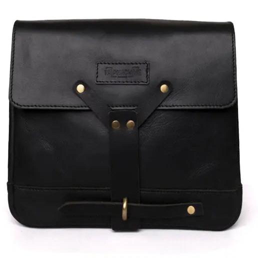 Trip Machine Universal Messenger Bag Black - front product view