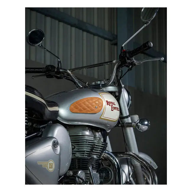 Trip Machine Universal Mini Diamond Tank Pads Tan - FREE UK Shipping, FREE 365 Day Returns | Moto Central