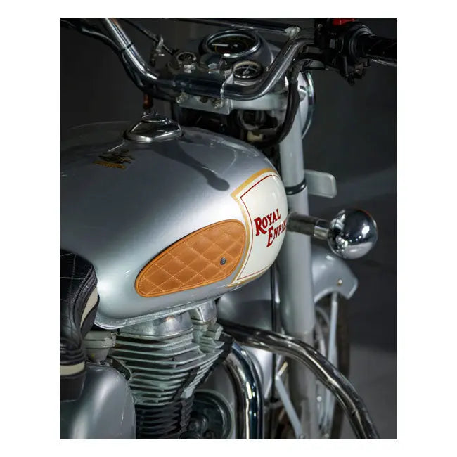 Trip Machine Universal Mini Diamond Tank Pads Tan - FREE UK Shipping, FREE 365 Day Returns | Moto Central