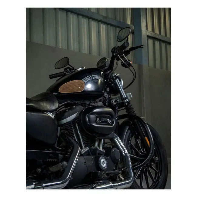 Trip Machine Universal Mini Diamond Tank Pads Tobacco Suede - FREE UK Shipping, FREE 365 Day Returns | Moto Central