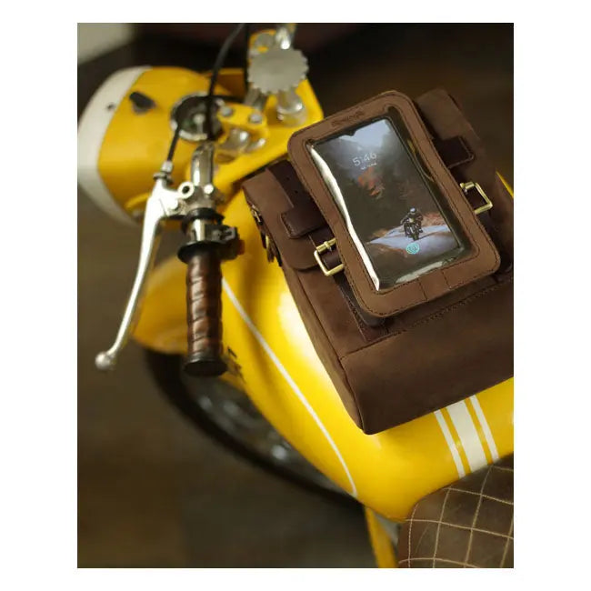 Trip Machine Universal Phone Pouch Tobacco - FREE UK Shipping, FREE 365 Day Returns | Moto Central