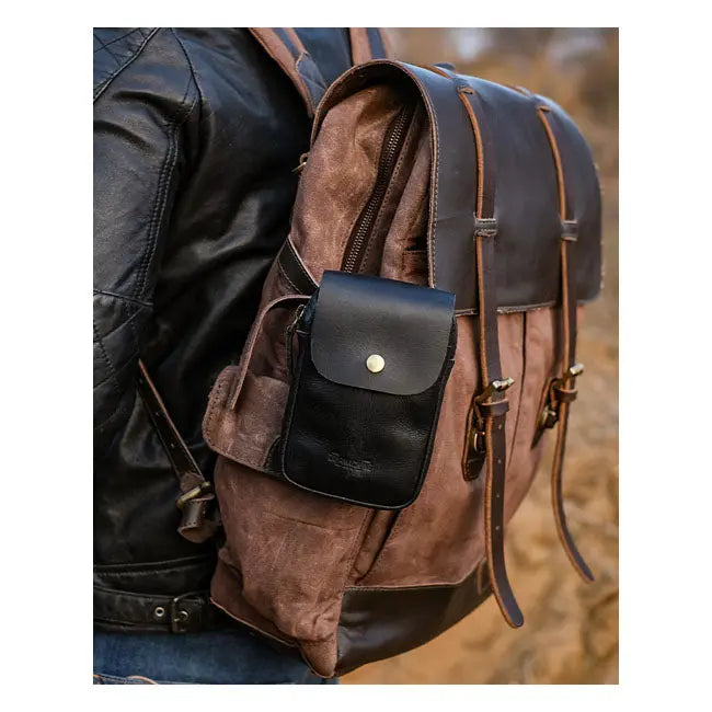 Trip Machine Utility Pouch Black - FREE UK Shipping, FREE 365 Day Returns | Moto Central