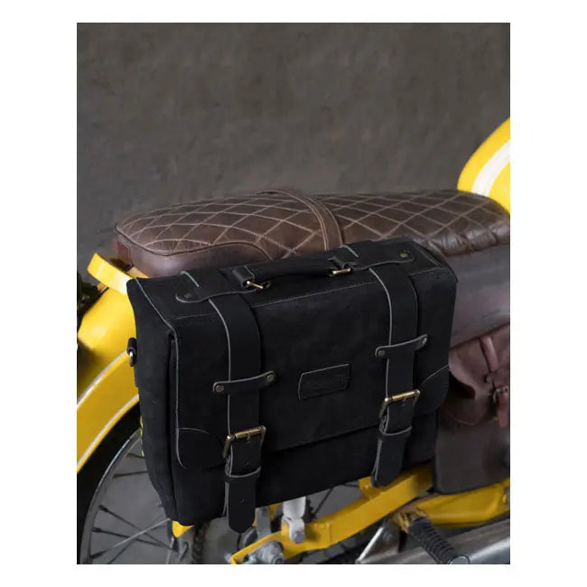 Trip Machine Warrior Saddlebag Black - FREE UK Shipping, FREE 365 Day Returns | Moto Central