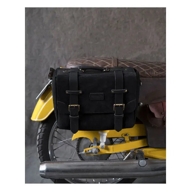 Trip Machine Warrior Saddlebag Black - FREE UK Shipping, FREE 365 Day Returns | Moto Central