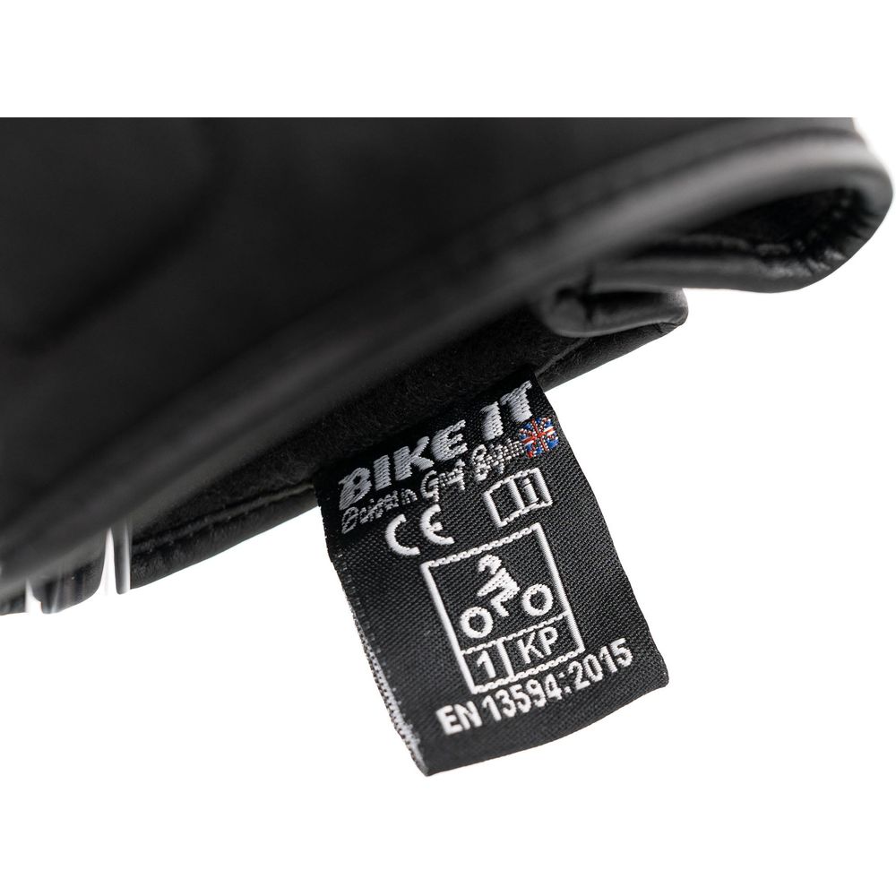 Bike It Triple Black All-Seasons Gloves Black