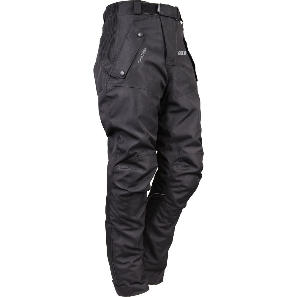 Bike It Triple Black Ultimate Adventure Waterproof Trouser Black