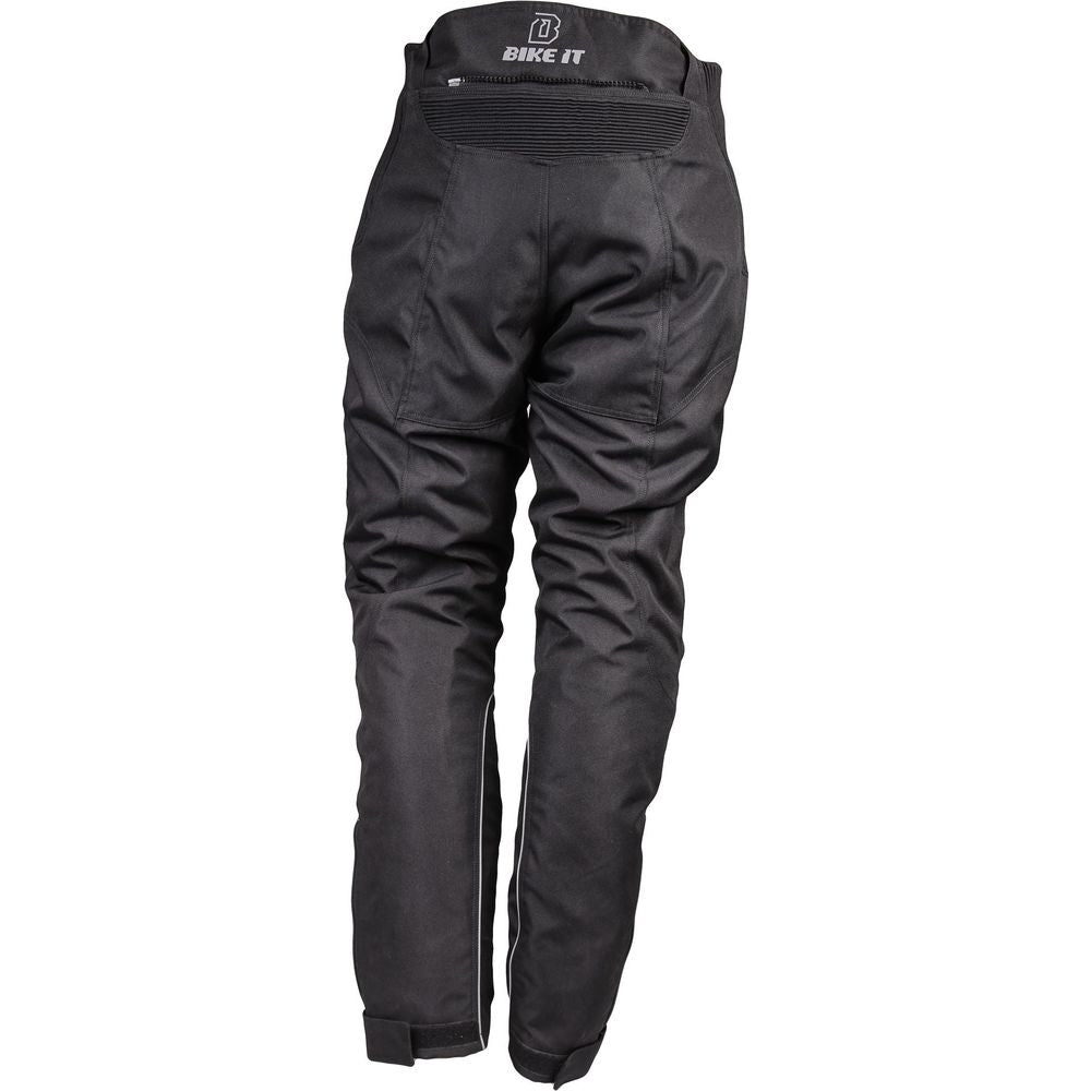 Bike It Triple Black Ultimate Adventure Waterproof Trouser Black