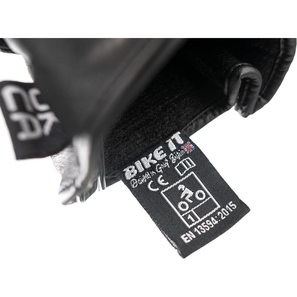 Bike It Triple Black Air Summer Gloves Black