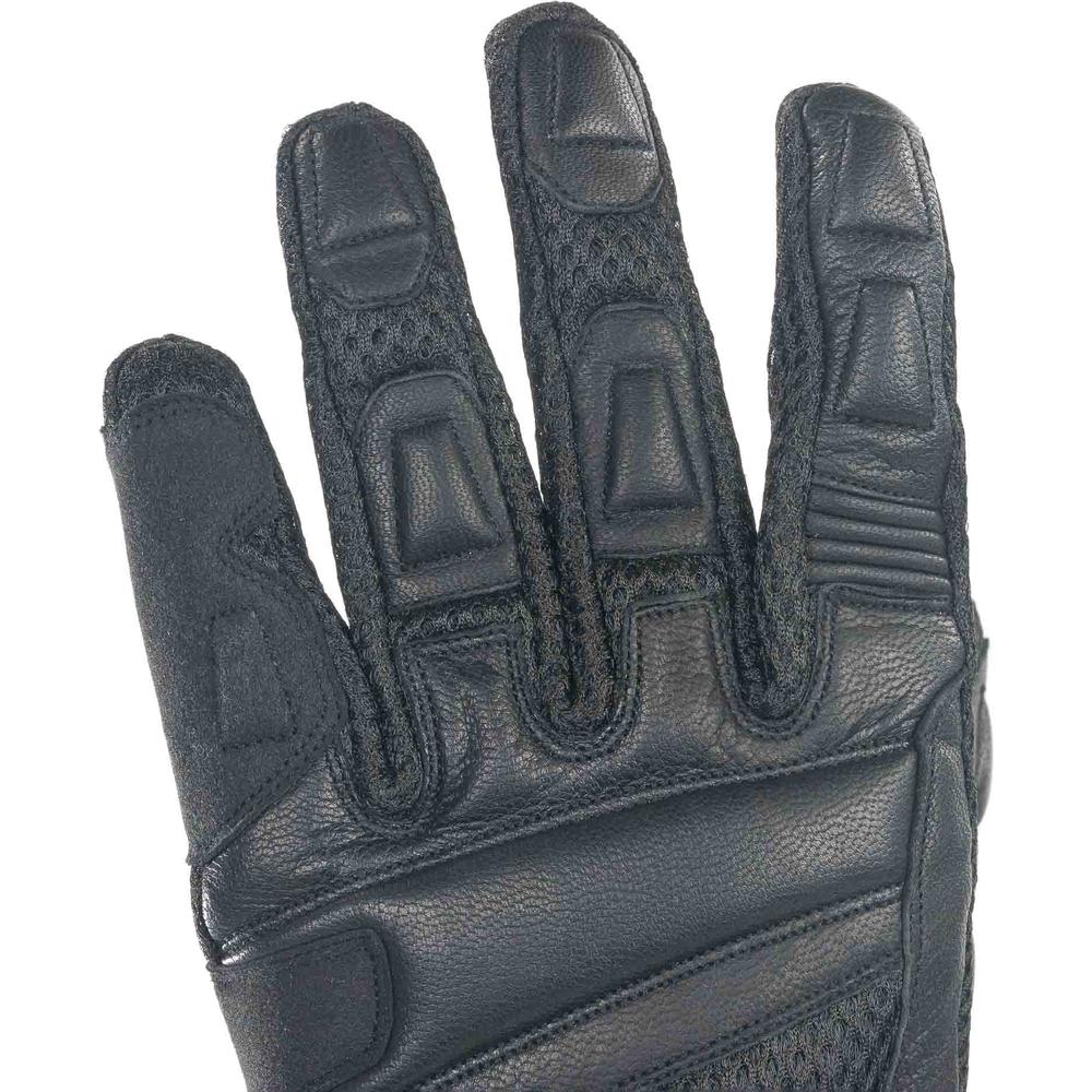 Bike It Triple Black Air Summer Gloves Black