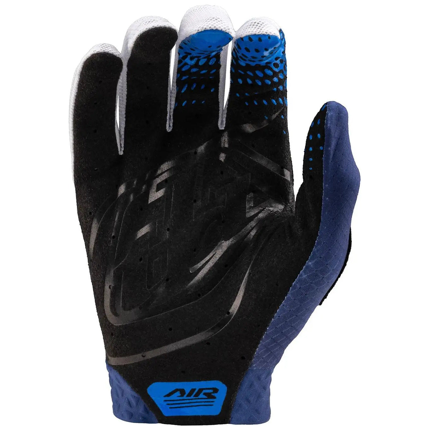 Troy Lee Designs Air Blurr Motocross Gloves Blue motocross glove – palm view