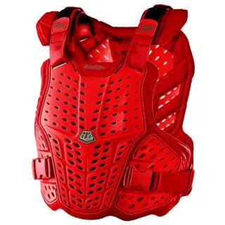 Troy Lee Designs ROCKFIGHT Youth Chest Protector Red FREE UK Delivery, FREE 365 Days Return - Moto Central