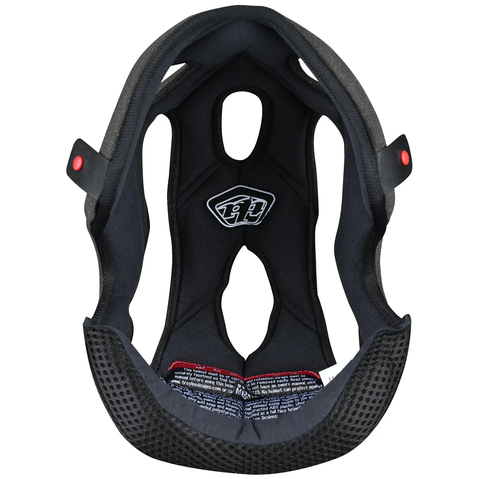 Troy Lee Designs Replacement GP Top Pad Helmet Liner Black FREE UK Delivery, FREE 365 Days Return - Moto Central