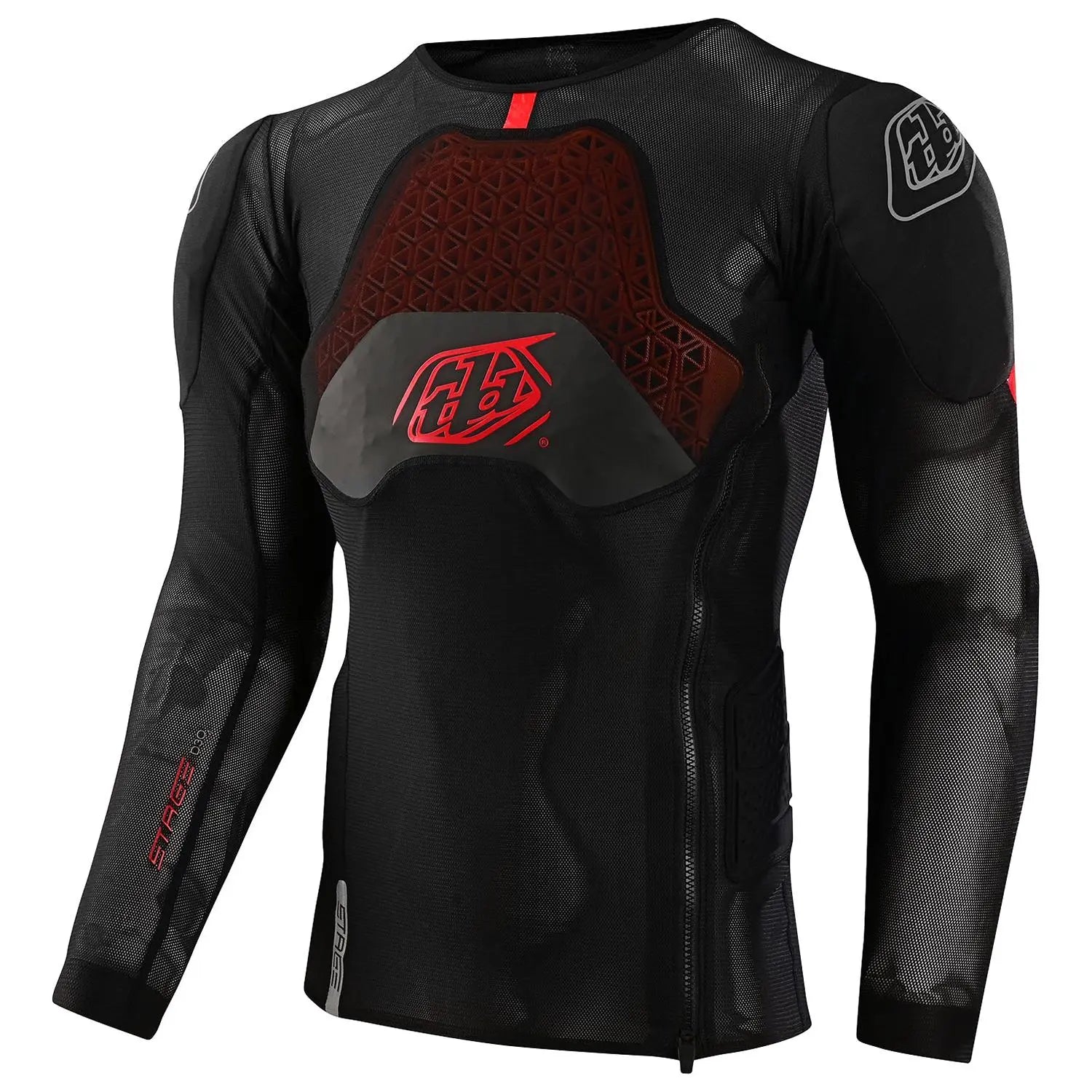 Troy Lee Designs Stage Ghost D3O Long Sleeves Base Layer T-Shirt Black FREE UK Delivery, FREE 365 Days Return - Moto Central
