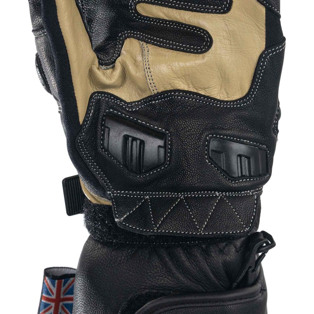 Bike It Ultimate Track UTG Leather Gloves Black