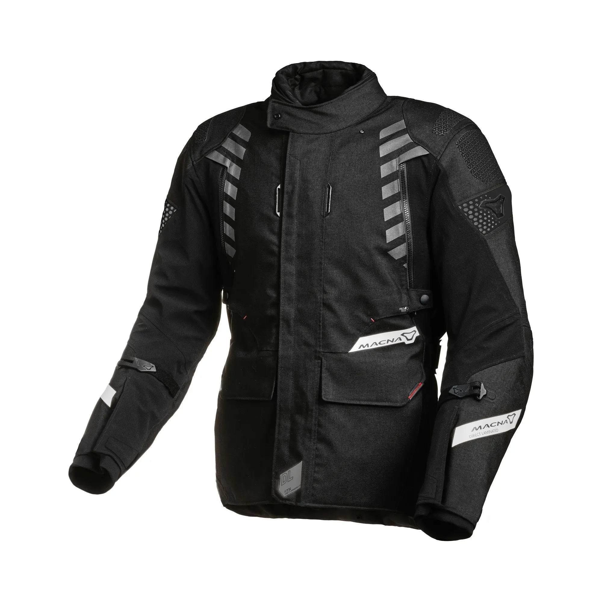 Macna Ultimax 2.0 Textile Jacket Black - FREE UK Shipping, FREE 365 Day Returns | Moto Central