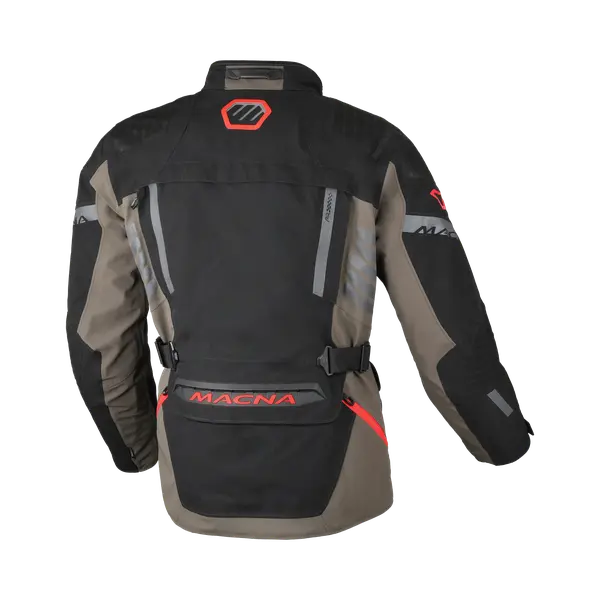 Macna Ultimax 2.0 Textile Jacket Black / Grey / Red - FREE UK Shipping, FREE 365 Day Returns | Moto Central