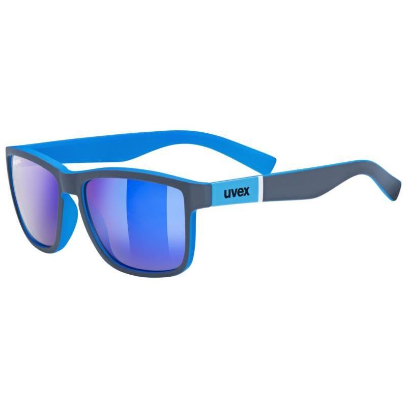 Uvex LGL 39 Sunglasses Matt Grey / Blue