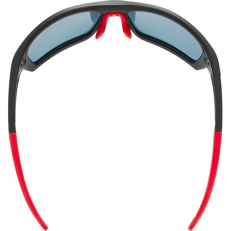 Uvex SP 232 Polarised Sunglasses Black / Red