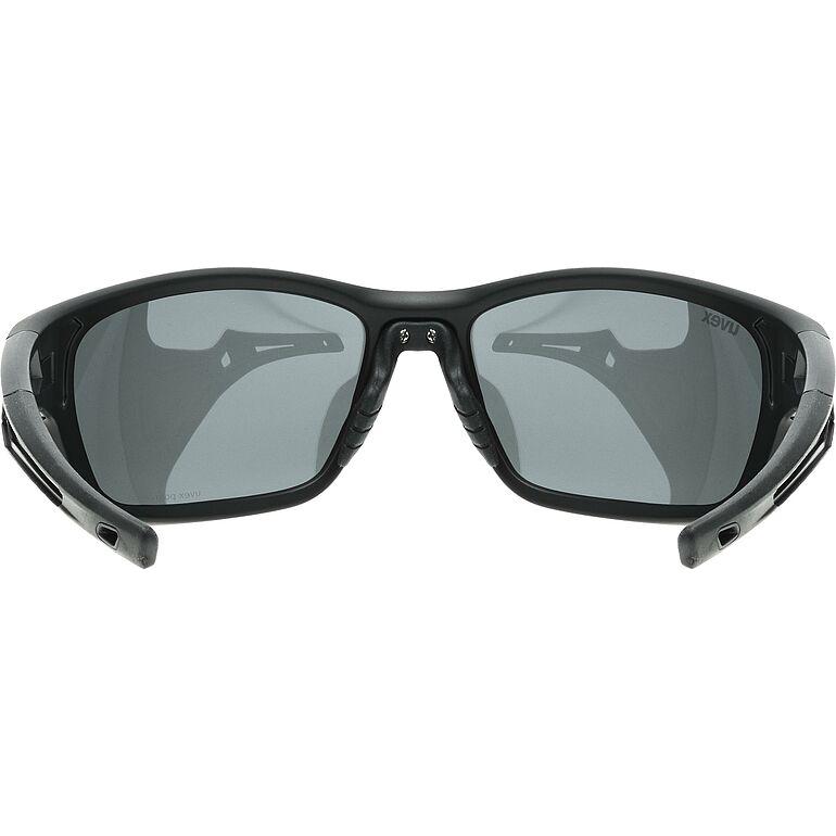 Uvex SP 232 Polarised Sunglasses Black / Silver