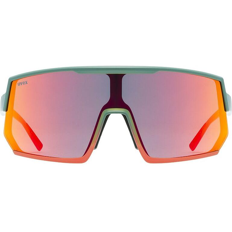 Uvex SP 235 Sunglasses Moss / Red