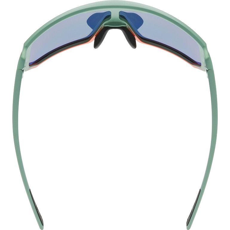 Uvex SP 235 Sunglasses Moss / Red