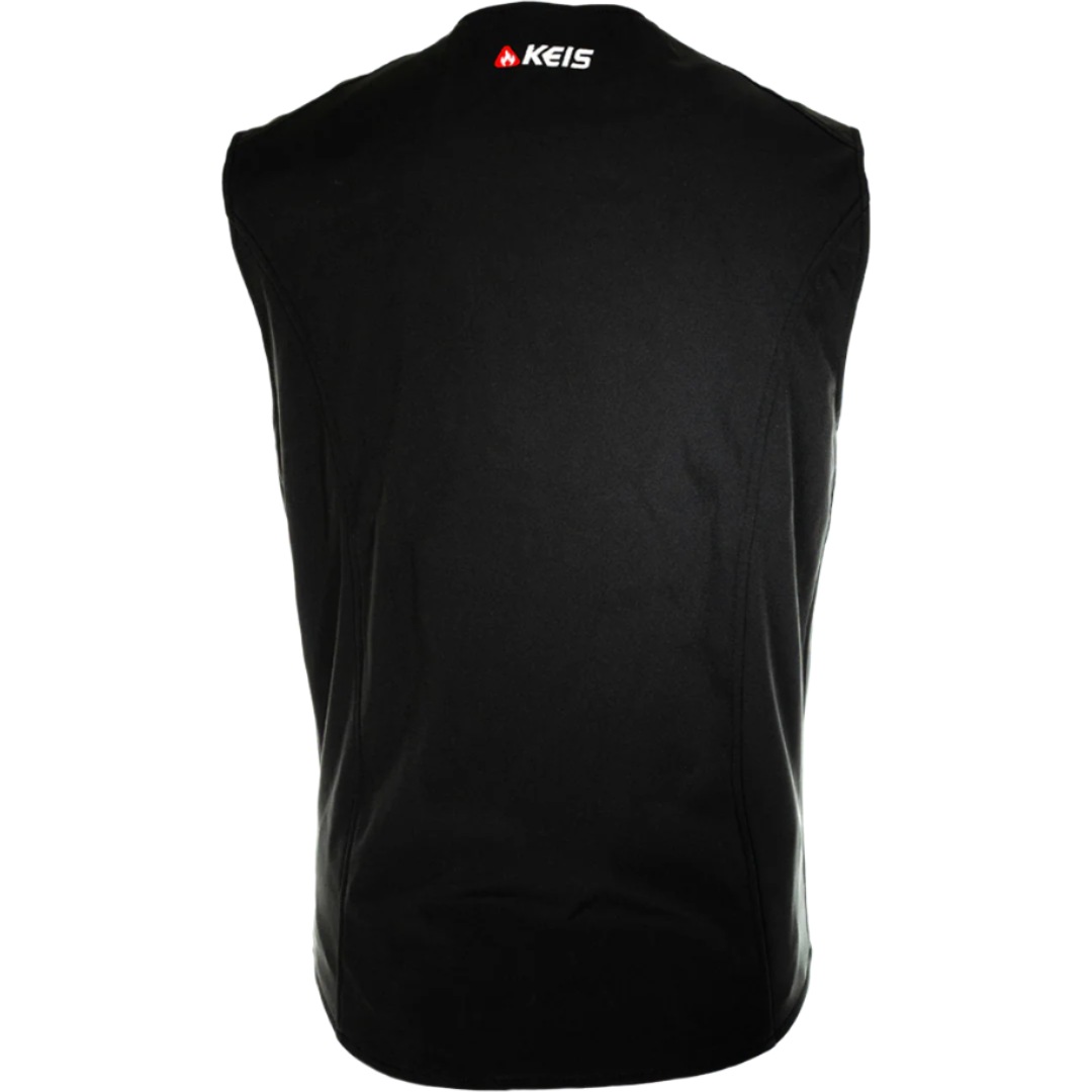 Keis V501RP Premium Heated Vest Black / Red
