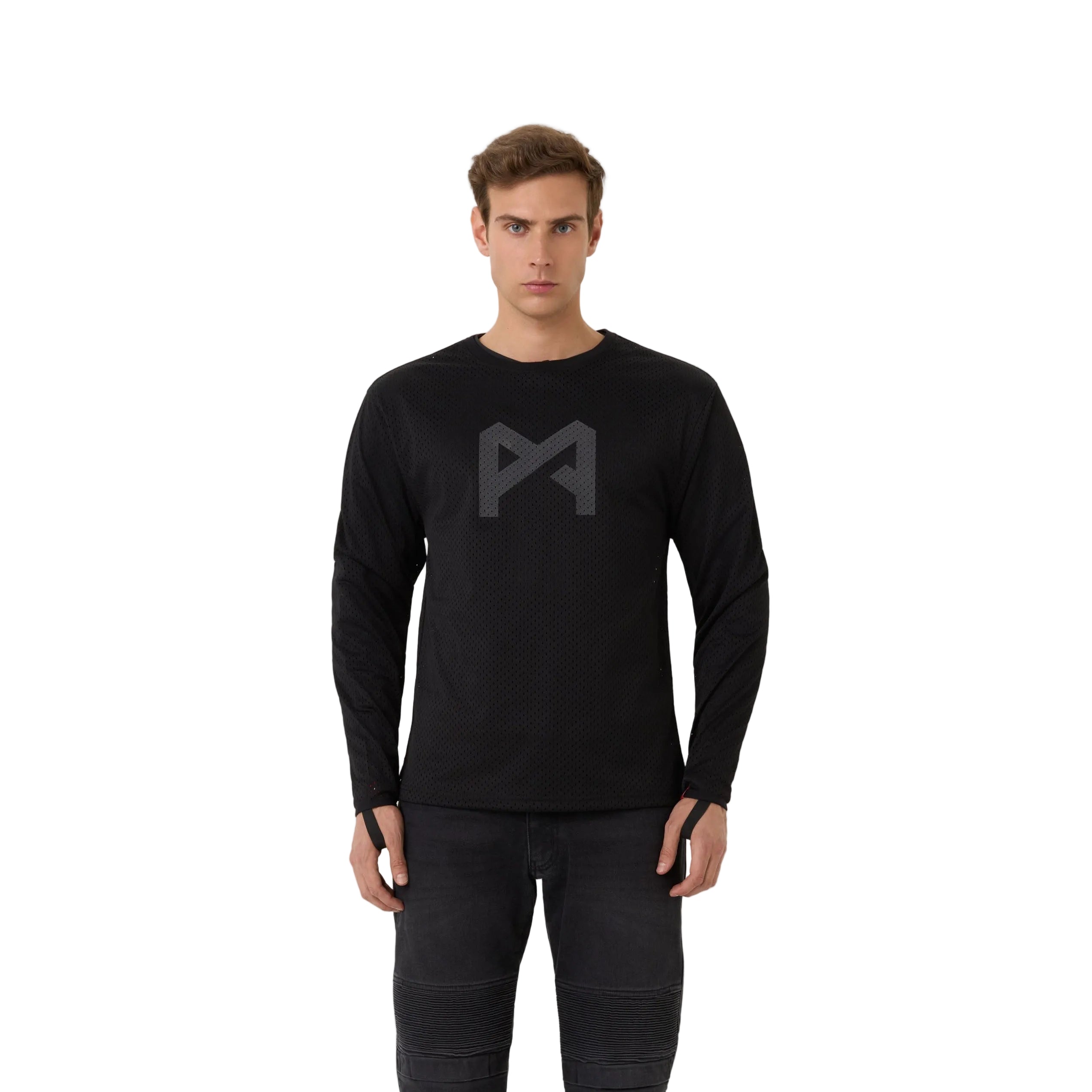 Pando Moto Vaya Runa Unisex Mesh Jersey Black FREE UK Delivery, FREE 365 Day Returns | Moto Central