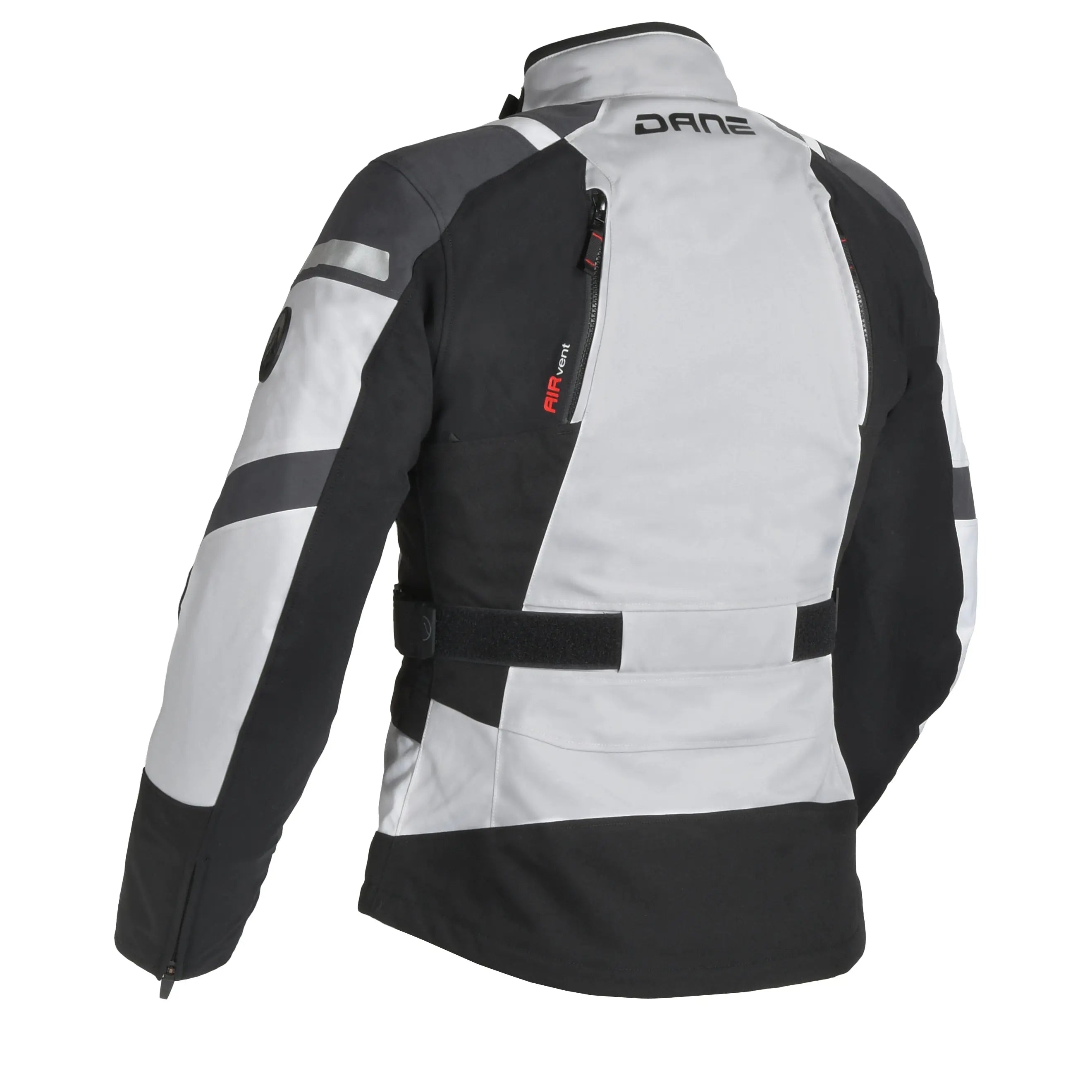 Dane Valby Ladies Gore-Tex Jacket Grey / Black - FREE UK Shipping, FREE 365 Day Returns | Moto Central