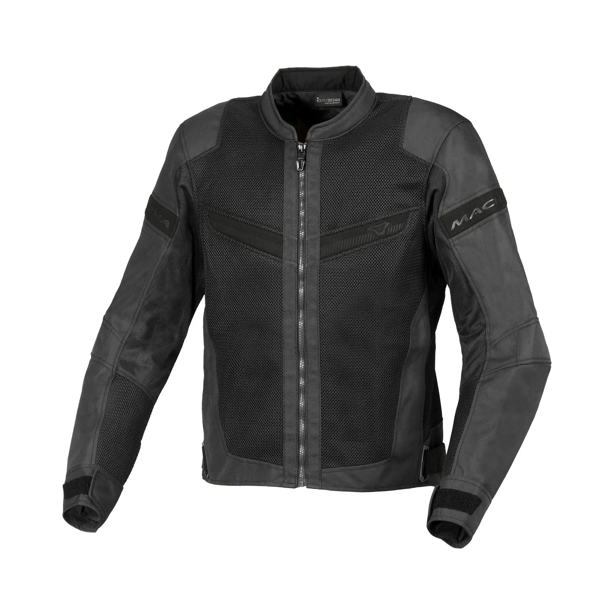 Macna Velotura Textile Jacket Black - FREE UK Shipping, FREE 365 Day Returns | Moto Central