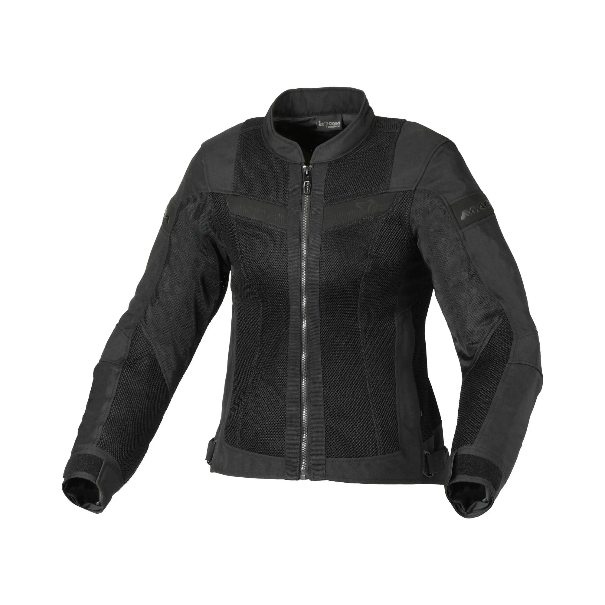 Macna Velotura Ladies Textile Jacket Black - FREE UK Shipping, FREE 365 Day Returns | Moto Central