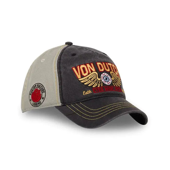 Von Dutch Eyeball Cap - FREE UK Shipping, FREE 365 Day Returns | Moto Central