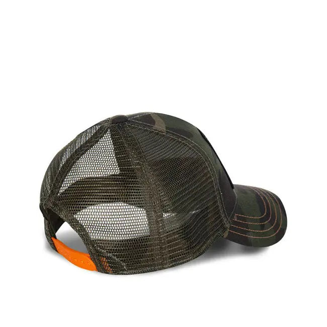 Von Dutch Heritage Cap Square Patch Camo - FREE UK Shipping, FREE 365 Day Returns | Moto Central