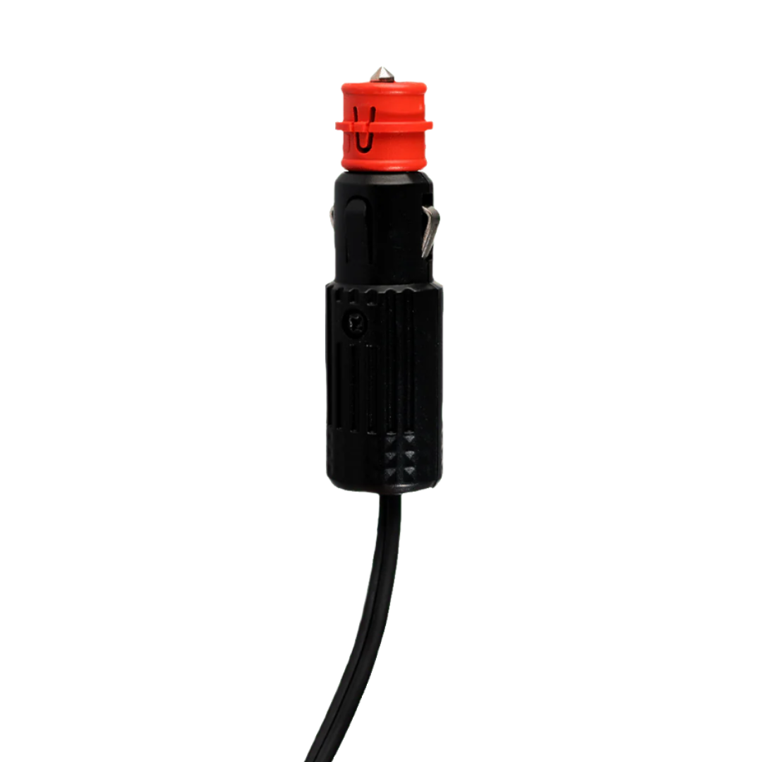 Keis Cigarette Lighter / DIN Power Supply Lead - DIN connector close-up