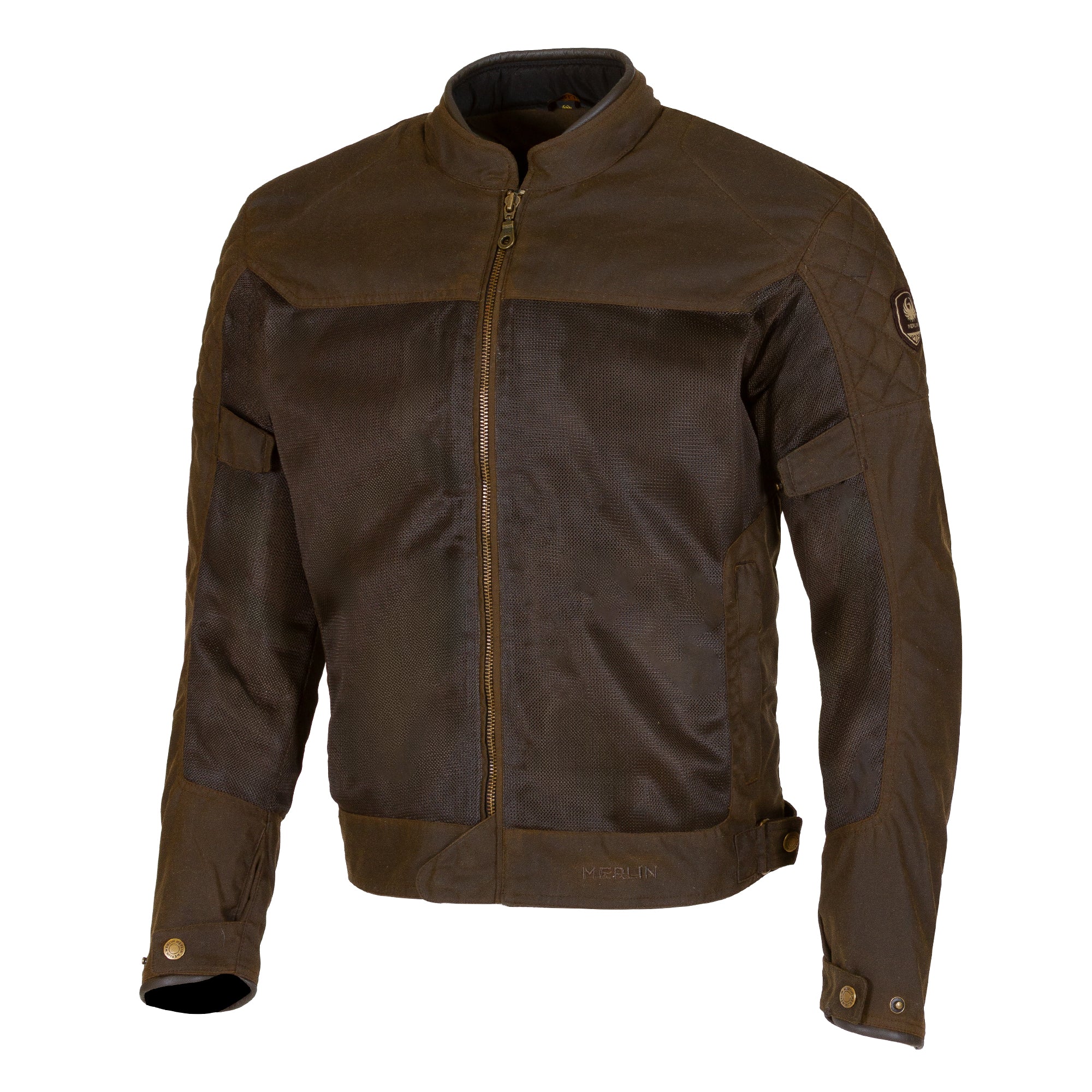 Merlin Waltham D3O Cotec Air Textile Jacket Olive FREE UK Delivery, FREE 365 Day Returns | Moto Central