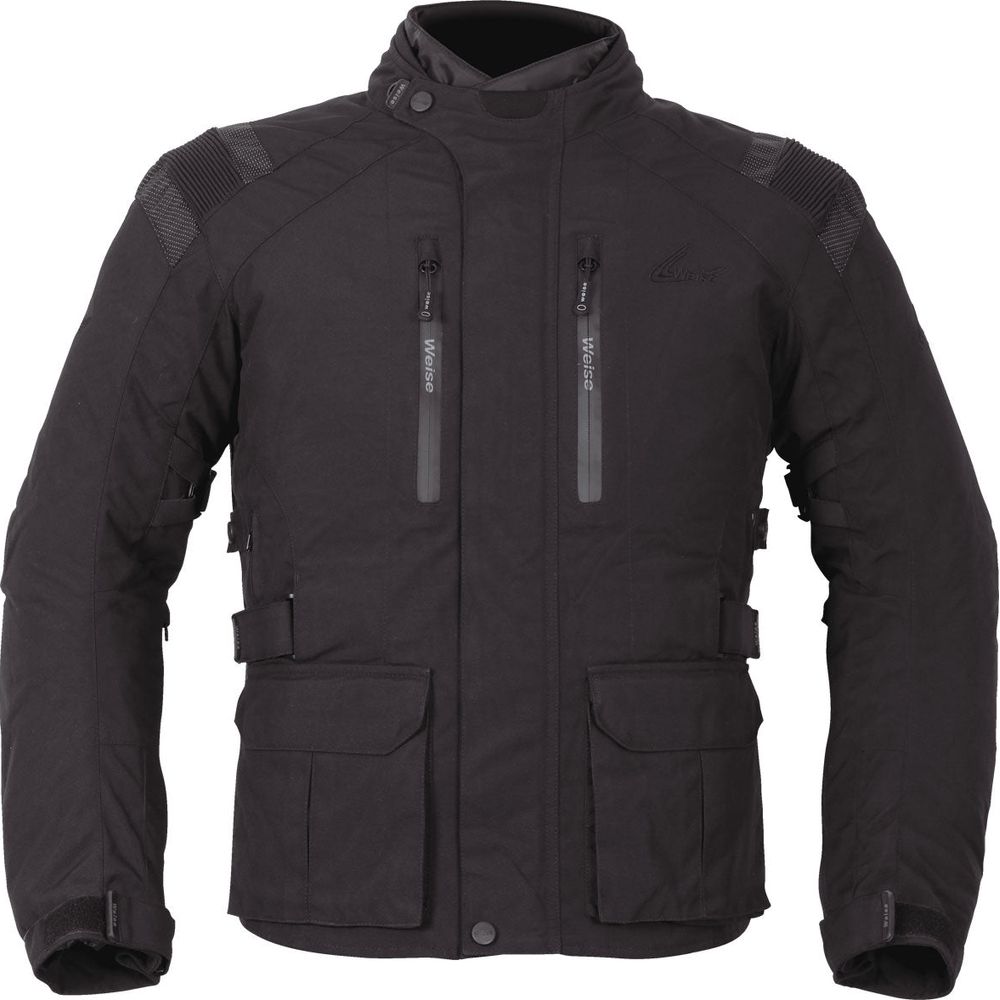Weise Atlas Textile Jacket Black
