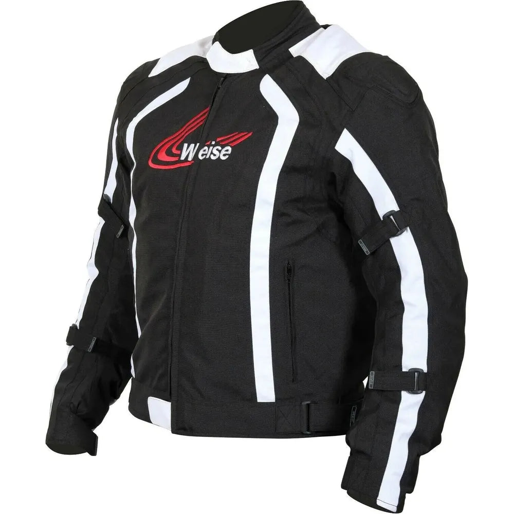 Weise Corsa Textile Jacket Black / White