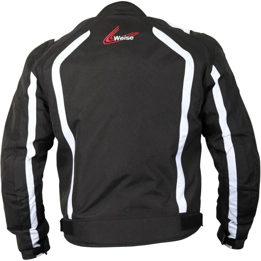 Weise Corsa Textile Jacket Black / White