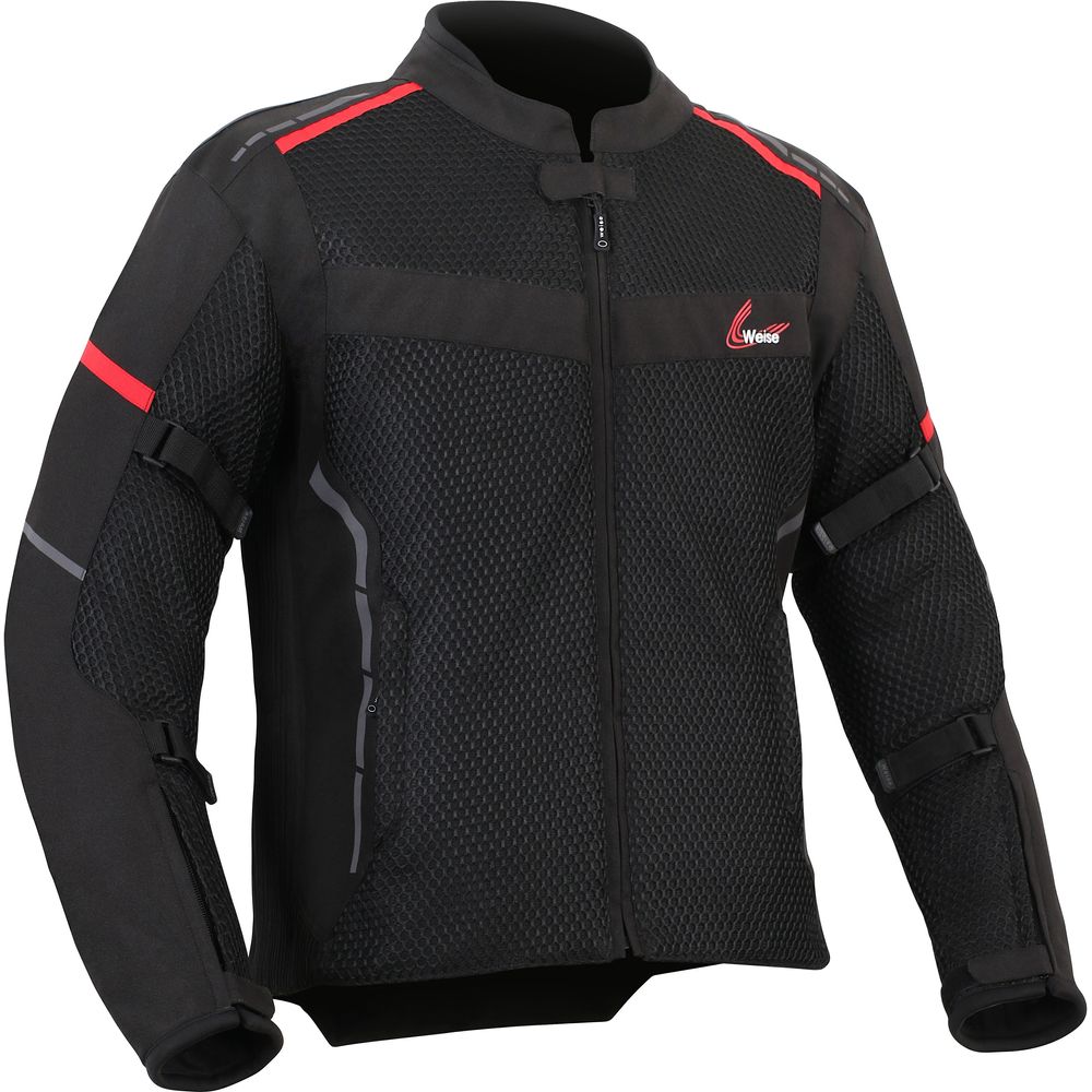 Weise Hive Mesh Textile Jacket Black