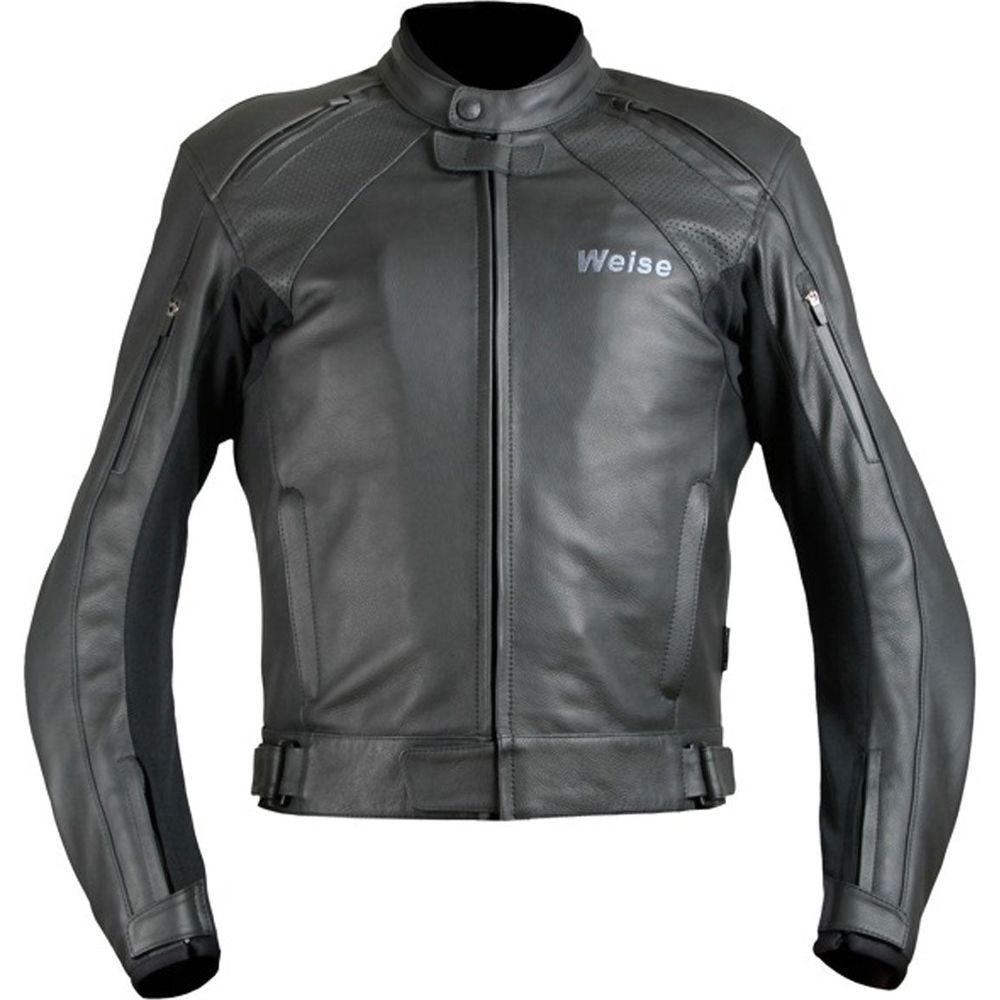 Weise Hydra Waterproof Leather Jacket Black