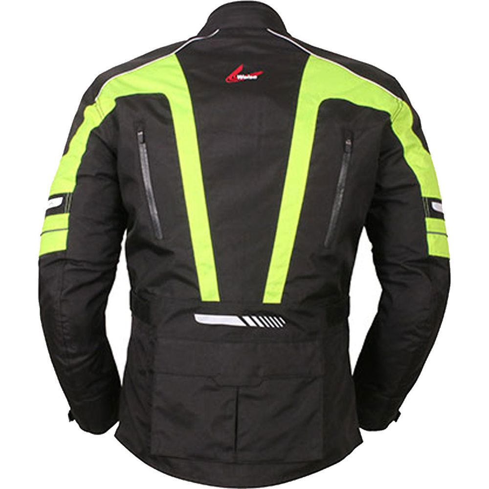 Weise Ottawa Textile Jacket Black / Neon Yellow